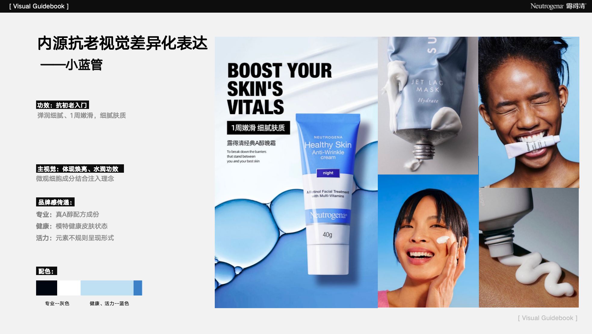 露得清视觉规范页面 01